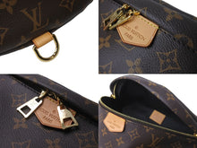 Load image into Gallery viewer, 極美品 LOUIS VUITTON ルイヴィトン ボディバッグ M43644 バムバッグ ブラウン モノグラムキャンバス 中古 62974