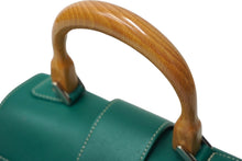 Load image into Gallery viewer, 極美品 GOYARD ゴヤール サイゴンミニソフトバッグ 2WAYハンドバッグ トップハンドル グリーン シルバー金具 中古 62979