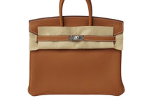 Load image into Gallery viewer, 新品未使用 HERMES エルメス ハンドバッグU刻印 バーキン25 ゴールド シルバー金具 トゴ 中古 62982