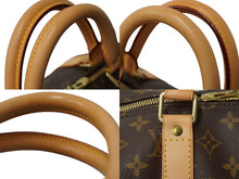 Load image into Gallery viewer, LOUIS VUITTON ルイヴィトン キーポルバンドリエール55 M41414 ボストンバッグ モノグラムキャンバス ブラウン 美品 中古 62985