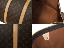 Load image into Gallery viewer, LOUIS VUITTON ルイヴィトン キーポルバンドリエール55 M41414 ボストンバッグ モノグラムキャンバス ブラウン 美品 中古 62985