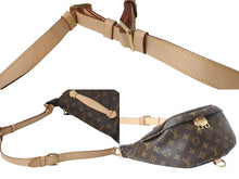 Load image into Gallery viewer, 新品未使用 LOUIS VUITTON ルイヴィトン ボディバッグ M43644 バムバッグ ブラウン モノグラムキャンバス 中古 62989