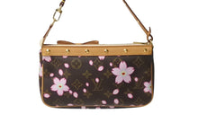 Load image into Gallery viewer, 極美品 LOUIS VUITTON ルイ ヴィトン 村上隆 ポシェットアクセソワール ポーチ M92006 モノグラムチェリーブロッサム 中古 62995