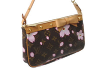 Load image into Gallery viewer, 極美品 LOUIS VUITTON ルイ ヴィトン 村上隆 ポシェットアクセソワール ポーチ M92006 モノグラムチェリーブロッサム 中古 62995