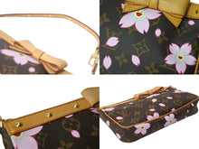 Load image into Gallery viewer, 極美品 LOUIS VUITTON ルイ ヴィトン 村上隆 ポシェットアクセソワール ポーチ M92006 モノグラムチェリーブロッサム 中古 62995