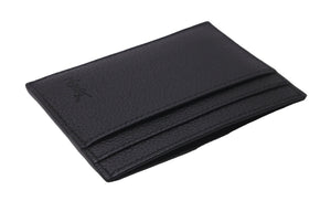 以前同様 SAINT LAURENT サンローラン カードケース ユニセックス 無地 ロゴ 687098 レザー ブラック 中古 63000 