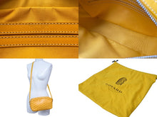 Load image into Gallery viewer, GOYARD ゴヤール カップヴェール ショルダーバッグ イエロー ヘリンボーン柄 ロゴ 斜めがけ カバン 美品 中古 63005