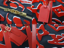 Load image into Gallery viewer, 極美品 LOUIS VUITTON ルイヴィトン キーポルバンドリエール45 ボストンバッグ M45546 モノグラムタフテッド レッド 中古 63008