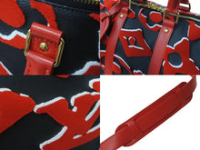 Load image into Gallery viewer, 極美品 LOUIS VUITTON ルイヴィトン キーポルバンドリエール45 ボストンバッグ M45546 モノグラムタフテッド レッド 中古 63008