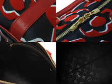Load image into Gallery viewer, 極美品 LOUIS VUITTON ルイヴィトン キーポルバンドリエール45 ボストンバッグ M45546 モノグラムタフテッド レッド 中古 63008