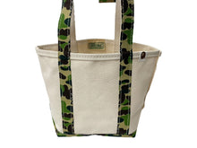 画像をギャラリービューアに読み込む, 未使用品 SAINT MICHAEL BAPE ベイプ トートバッグ S SM-YS8-0000-C32 24SS ベージュ グリーン コットン 中古 63011 正規品