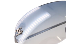 Load image into Gallery viewer, 極美品 CHANEL シャネル サングラス リムレス ココマーク 59▫︎16 130 ブルー シルバー金具 中古 63022
