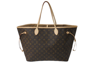 新品同様 LOUIS VUITTON ルイヴィトン ハンドバッグ ネヴァーフルGM モノグラム M40157 中古 63026