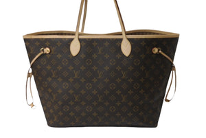新品同様 LOUIS VUITTON ルイヴィトン ハンドバッグ ネヴァーフルGM モノグラム M40157 中古 63026