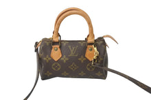 Load image into Gallery viewer, LOUIS VUITTON ルイヴィトン ミニスピーディ 2WAYハンドバッグ M41534 モノグラム ゴールド金具 良品 中古 63029
