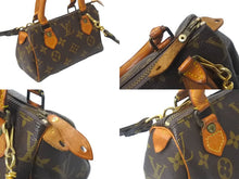 Load image into Gallery viewer, LOUIS VUITTON ルイヴィトン ミニスピーディ 2WAYハンドバッグ M41534 モノグラム ゴールド金具 良品 中古 63030