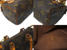 Load image into Gallery viewer, LOUIS VUITTON ルイヴィトン ミニスピーディ 2WAYハンドバッグ M41534 モノグラム ゴールド金具 良品 中古 63030