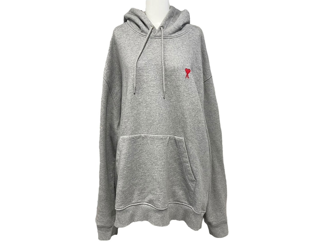 ami alexandre mattiussi アミアレクサンドレマチウシ AMI DE COEUR クラシックフィット パーカー BFUSW200.730055 美品 中古 63031