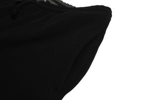LOEWE ロエベ アナグラムジョギング スエットパンツ ブラック H526Y27X46 コットン サイズL 美品 中古 63041
