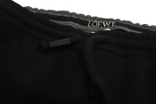 Load image into Gallery viewer, LOEWE ロエベ アナグラムジョギング スエットパンツ ブラック H526Y27X46 コットン サイズL 美品 中古 63041