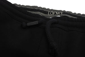LOEWE ロエベ アナグラムジョギング スエットパンツ ブラック H526Y27X46 コットン サイズL 美品 中古 63041
