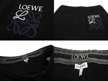 Load image into Gallery viewer, LOEWE ロエベ アナグラムジョギング スエットパンツ ブラック H526Y27X46 コットン サイズL 美品 中古 63041