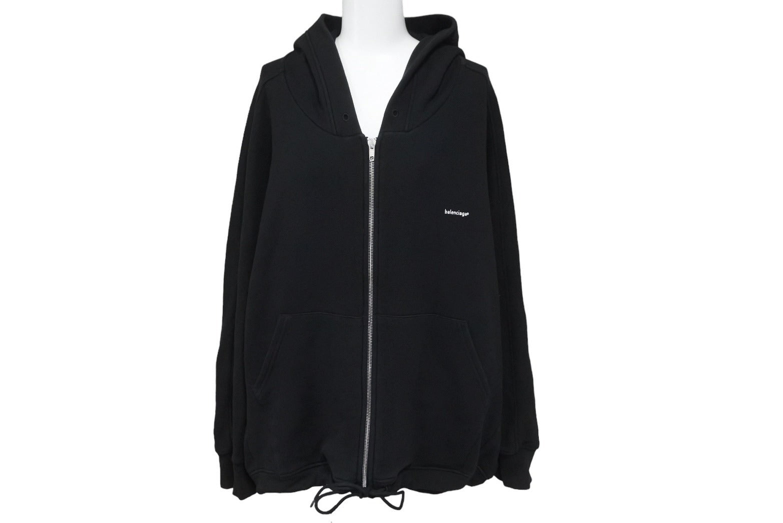 お歳暮 2024 BALENCIAGA バレンシアガ ジップアップパーカー TS19 482205 トップス