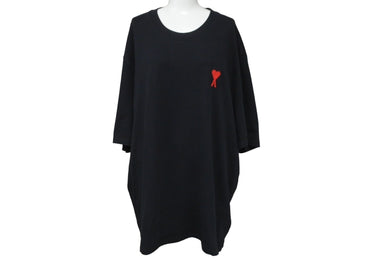 ami alexandre mattiussi アミアレクサンドレマチウシ クラシックフィット Tシャツ ブラック BFUTS001.724001 美品 中古 63052 