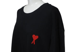 ami alexandre mattiussi アミアレクサンドレマチウシ クラシックフィット Tシャツ ブラック BFUTS001.724001 美品 中古 63052 