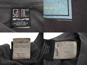 SAINT MICHAEL セントマイケル 022SS/SS TEE TROMPE LE MND 2022SS/SS 半袖 Tシャツ XXXL SM-S22-0000-014 グレー 中古 63062 