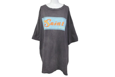 SAINT MICHAEL セントマイケル 022SS/SS TEE TROMPE LE MND 2022SS/SS 半袖 Tシャツ XXXL SM-S22-0000-014 グレー 中古 63062 