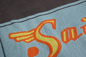 SAINT MICHAEL セントマイケル 022SS/SS TEE TROMPE LE MND 2022SS/SS 半袖 Tシャツ XXXL SM-S22-0000-014 グレー 中古 63062 