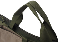 Load image into Gallery viewer, 極美品 HUMAN MADE ヒューマンメード HELMET BAG 2WAY ショルダー トートバッグ 22AW カーキ ブラウン 中古 63069