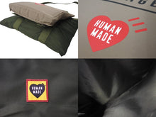 Load image into Gallery viewer, 極美品 HUMAN MADE ヒューマンメード HELMET BAG 2WAY ショルダー トートバッグ 22AW カーキ ブラウン 中古 63069