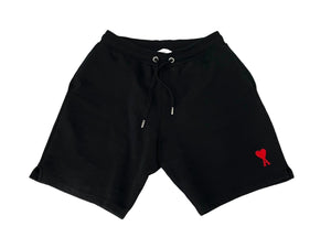 ami alexandre mattiussi アミアレクサンドレマチウシ トラックショーツパンツ USO604.74700250 ブラック サイズM 美品 中古 63072 