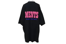 画像をギャラリービューアに読み込む, VETEMENTS ヴェトモン 23SS ユーズド加工ロゴ エンボスプリントTシャツ 23SS ブラック サイズS UE63TR740B 美品 中古 63075 