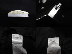 極美品 1017 ALYX 9SM 1017 アリクス 9SM ノースリーブ パーカー AAMSH0203 23SS ブラック サイズXL シルバー金具 中古 63077