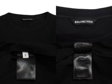 Load image into Gallery viewer, BALENCIAGA バレンシアガ BLCG Athletes Print Tee 21SS 半袖Tシャツ サイズS ブラック コットン 641614 美品 中古 63080