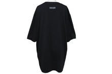 Load image into Gallery viewer, 極美品 MARINE SERRE マリーンセル Crescent Moon 半袖Ｔシャツ サイズXXL ブラック コットン 刺繍 ブランドロゴ 中古 63084