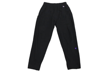 極美品 N.HOOLYWOOD エヌハリウッド Champion チャンピオン スウェットパンツ サイズL ブラック コットン C8-X216 中古 63085