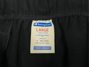 極美品 N.HOOLYWOOD エヌハリウッド Champion チャンピオン ショートパンツ サイズL ブラック コットン C8-Z507 中古 63086