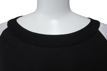 Load image into Gallery viewer, 極美品 N.HOOLYWOOD エヌハリウッド 長袖Ｔシャツ 七部丈 サイズ42 ラグラン ブラック ホワイト 2232-CS50-036 中古 63090