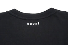 画像をギャラリービューアに読み込む, Sacai Madsaki サカイ マッドサキ 半袖Ｔシャツ 23-0527S トップス カットソー コットン ブラック 美品 中古 63091 