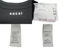 画像をギャラリービューアに読み込む, Sacai Madsaki サカイ マッドサキ 半袖Ｔシャツ 23-0527S トップス カットソー コットン ブラック 美品 中古 63091 