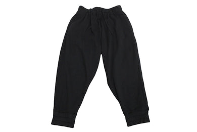 Yohji Yamamoto ヨウジヤマモト スウェットパンツ サイズ3 サルエル ブラック コットン UJ-T73-019 美品 中古 63092