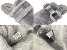 Load image into Gallery viewer, UGG アグ サンダル ヴァンプストラップ メンズ グレー ロゴ F19821A JP靴サイズ30 ポリエステル 靴 ルームスリッパ 室内 室外 中古 63093