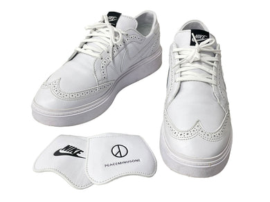 NIKE × PEACEMINUSONE ナイキ ピースマイナスワン クウォンド1 スニーカー ホワイト DH2482-100 サイズ45 美品 中古 63095