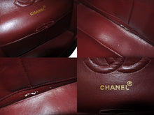 Load image into Gallery viewer, 極美品 CHANEL シャネル チェーンショルダーバッグ Wフラップ マトラッセ25 ラムスキン 1番台 ブラック ゴールド金具 中古 63106