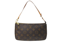Load image into Gallery viewer, LOUIS VUITTON ルイヴィトン モノグラム アクセサリーポーチ ポシェットアクセソワール M51980 ブラウン 美品 中古 63108