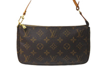 Load image into Gallery viewer, LOUIS VUITTON ルイヴィトン モノグラム アクセサリーポーチ ポシェットアクセソワール M51980 ブラウン 美品 中古 63108